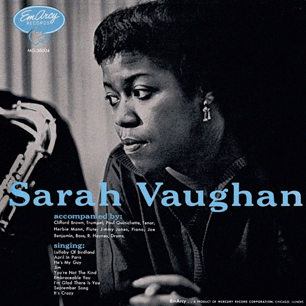 Sarah Vaughan With Clifford Brown (1990)